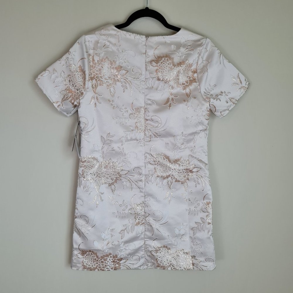 NWT Go with the Glow Metallic Champagne Floral - Picture 10 of 10